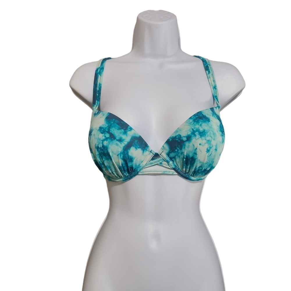 Strappy push up swim top S